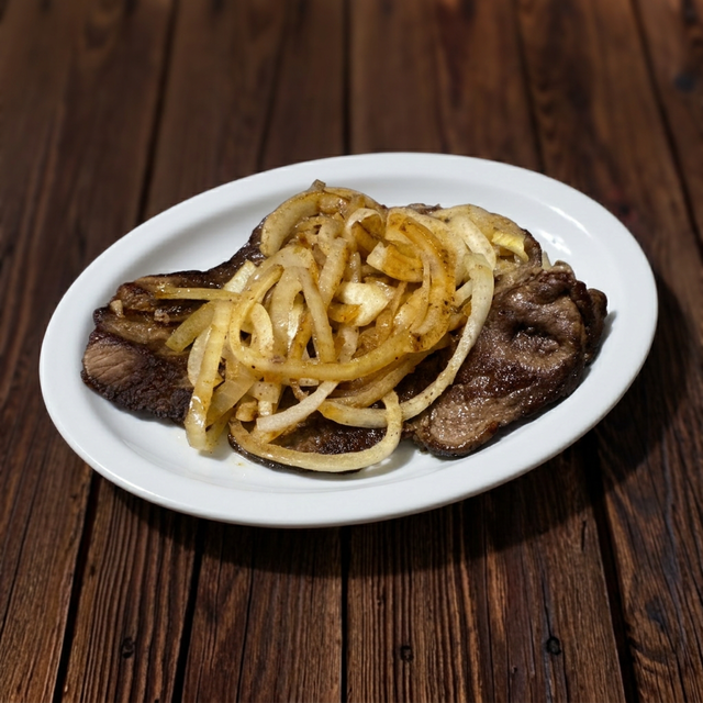 EXTRA GRILLED STEAK.