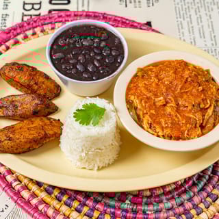 ROPA VIEJA CHICKEN PLATE